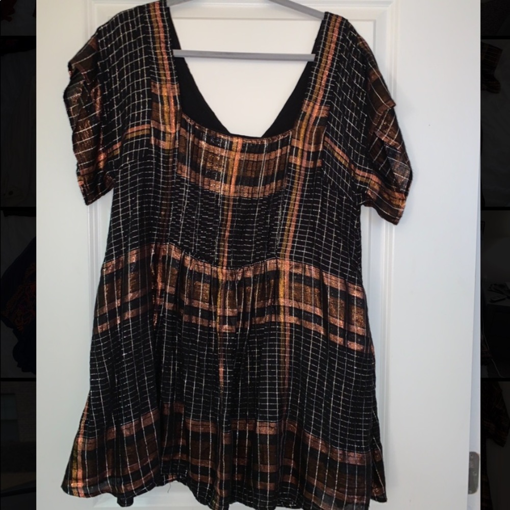 Free people sparkly mini dress